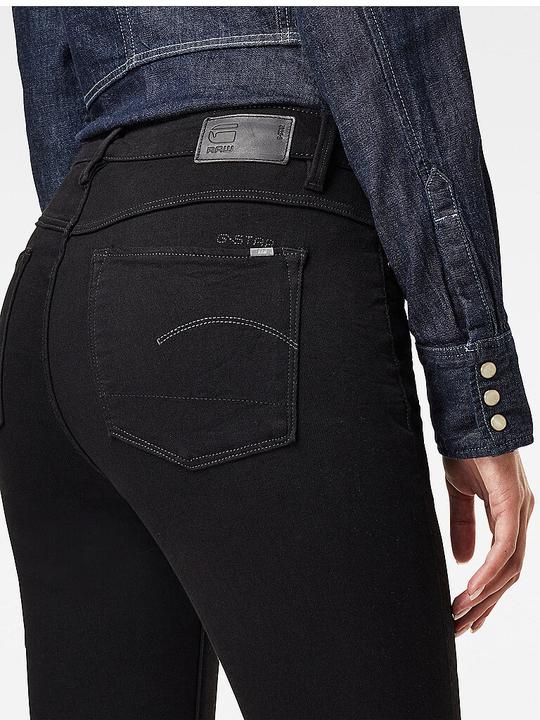 Actual product image G-Star 3301 High Skinny Elto Nero F Superstretch pitch black (W24/L30)