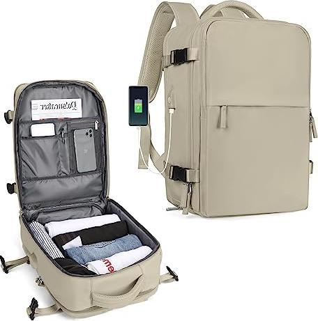 Produktbild Only-Bags.Store Kabinenbeutel für EasyJet 45x36x20 Travel Rucksack Ryanair mit USB Port Flugzeug Rucksack