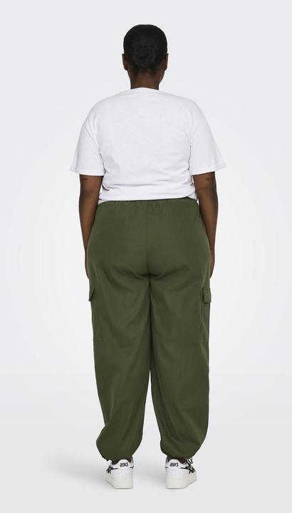 Produktbild Only Normal geschnitten Mittlere Taille Gummizug Elastische Bündchen Cargohose Cargo-Hose (44)