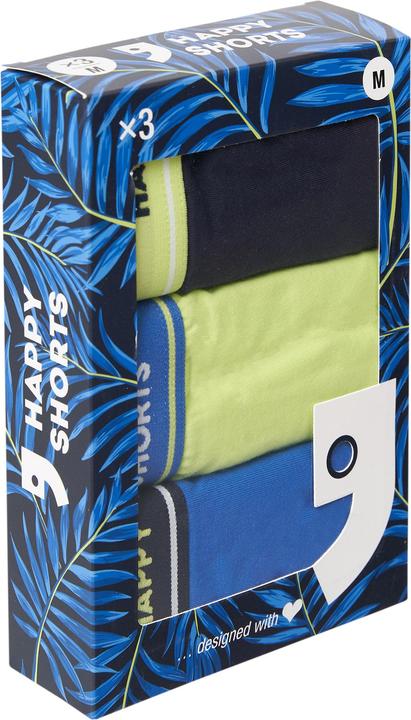 Produktbild Happy shorts Boxershort Casual Bequem sitzend (M, 3er Pack)