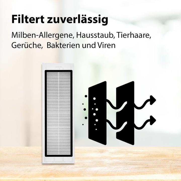 Image du produit Hermex Filtre HEPA alternatif compatible avec Roborock série S5 S6