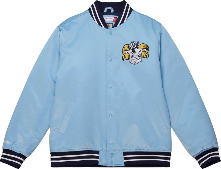 Produktbild Mitchell & Ness M&N Heavyweight Satin Varsity Jacke - North Carolina - S (S)