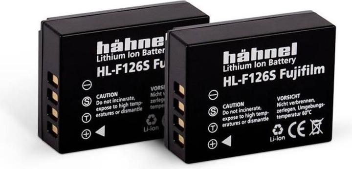 Produktbild Hähnel HL-F126S, 2er Kamera-Akku ersetzt Original-Akku NP-W126 7.2 V 1130 mAh (Akku)