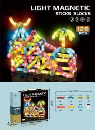 Produktbild Teka Magnetblöcke mit Licht 128el