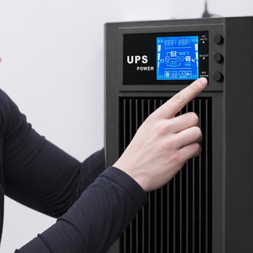 Image du produit Qoltec Pure Sine Wave 53043 (3000 VA, 2400 W, Double convertisseur en ligne Onduleur)