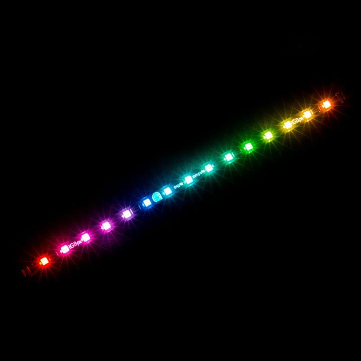 Produktbild Aqua Computer RGBpx LED-Streifen 32cm, Breite 10mm, 15 adressierbare LEDs