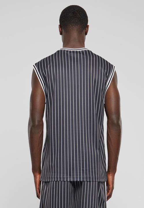 Actual product image Urban Classics Striped Mesh Tank Top - 166797 (M)