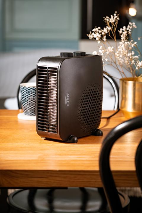 Produktbild Adler Heater AD 7725b Fan heater, 2000 W, Number of power levels 2, Juodas (2000 W)