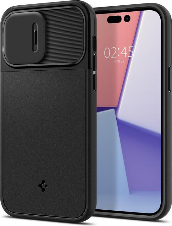 Produktbild Spigen OPTIK ARMOR MAG MAGSAFE IPHONE 14 PRO SCHWARZ (Apple iPhone 14 Pro)