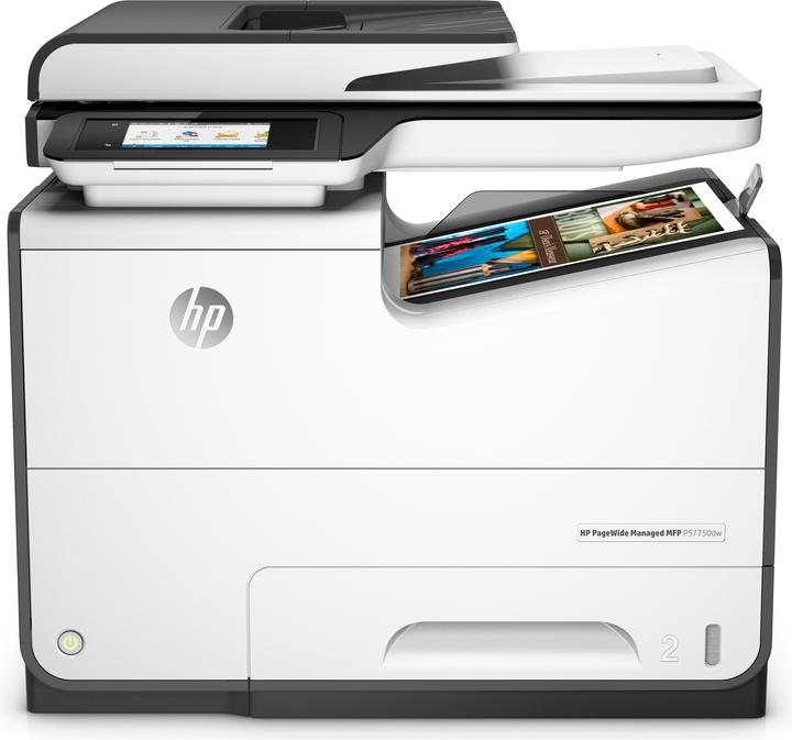 Image du produit HP PageWide Managed P57750DW MFP Impression/Scanner/Copie/Fax 50ppm, ADF (Thermodirecte, Couleur)