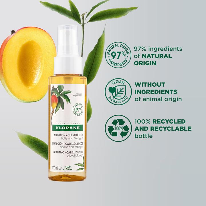 Actual product image Klorane Mango oil (100 ml)