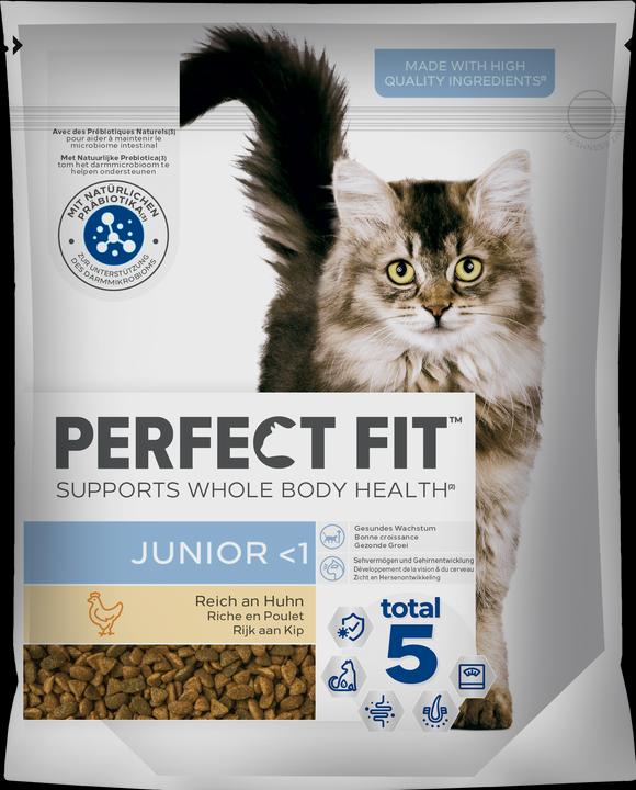 Actual product image Perfect Fit Cat Dry Junior <1 Chicken 750g (Junior, 1 pcs., 750 g)