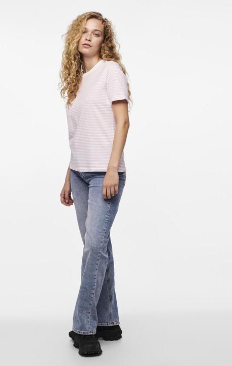 Produktbild Pieces Pcria Ss Fold Up Tee Stripes Noos Bc (M)