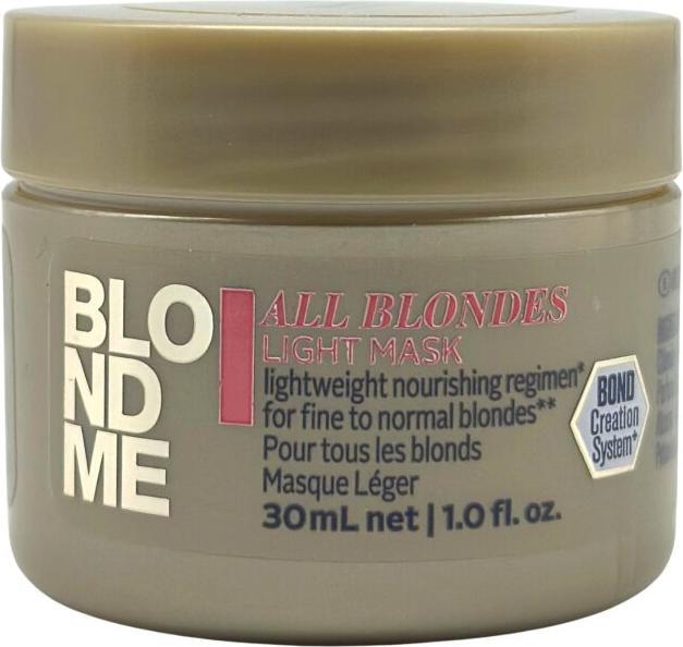 Produktbild Schwarzkopf BlondMe All Blondes Light Mask 30 ml (30 ml)