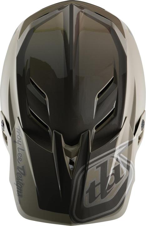 Actual product image Troy Lee Designs D4 Polyacrylite MIPS Helmet, Shadow, timber, S | 55-56cm