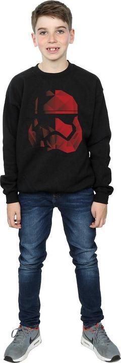 Immagine prodotto Star Wars The Last Jedi Stormtrooper Red Cubist Helmet Felpa Ragazzi (116)