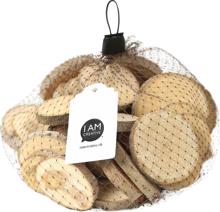 Actual product image I Am Creative Wooden discs