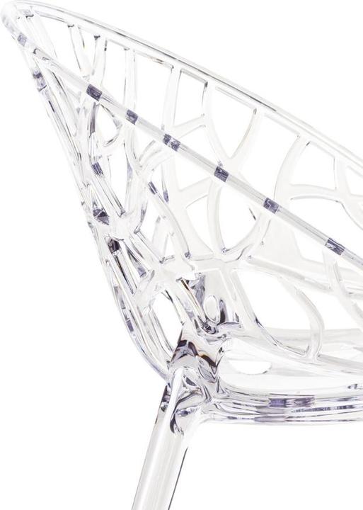 Actual product image CLP CRYSTAL stacking chair, transparent