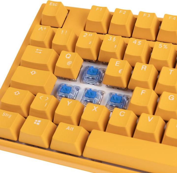 Immagine prodotto Ducky Tastiera da gioco One 3 gialla, LED RGB - MX blu (DE, Cablato)