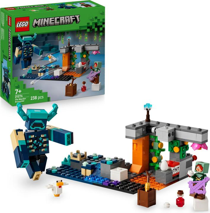 Actual product image LEGO Begegnung mit dem Wächter (21274, LEGO Minecraft)