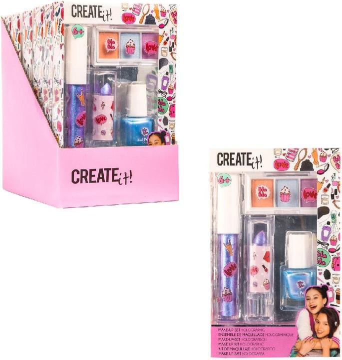 Image du produit Create It! Réussis à le faire. Set de maquillage holographique