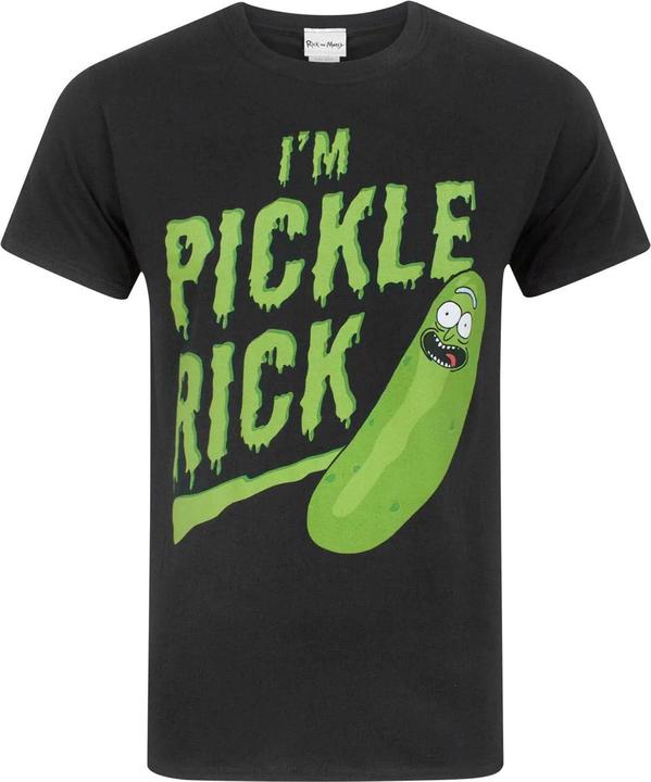 Actual product image Rick And Morty I'M Pickle Rick Tshirt Short Sleeve (L)