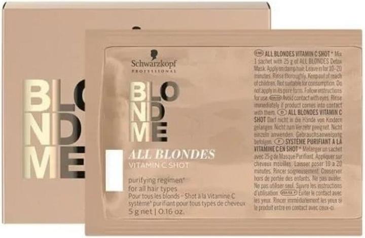 Produktbild Schwarzkopf Blondme - All Blondes Detox Vitamin C Shots (25 ml)