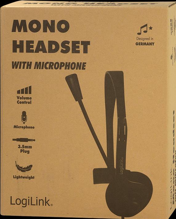 Produktbild LogiLink HS0054 Headset (Kabelgebunden)