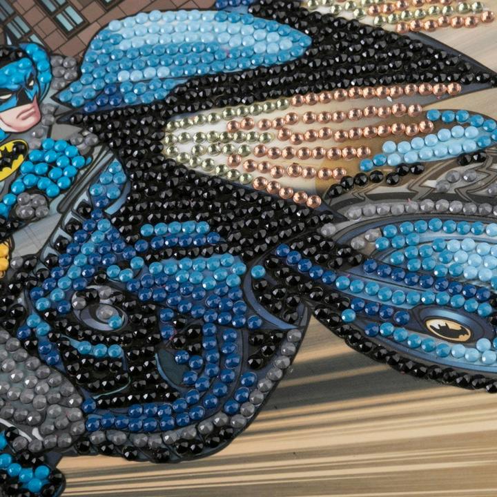 Image du produit Craft Buddy Batman, 18x18cm Crystal Art Card