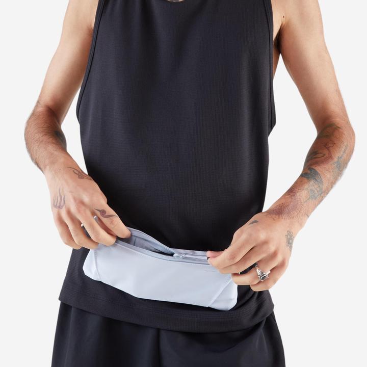 Produktbild Kiprun Laufgürtel Smartphone Damen/Herren - Basic 2 grau