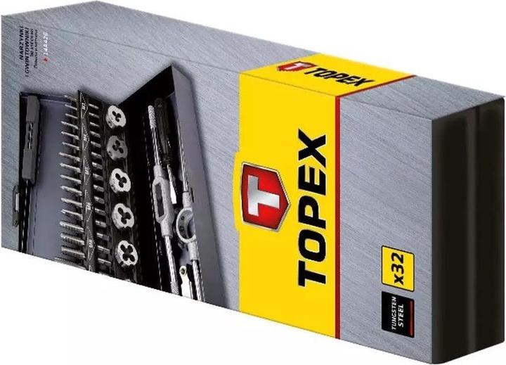 Actual product image Topex Set of taps and dies 32 pcs (14A426)