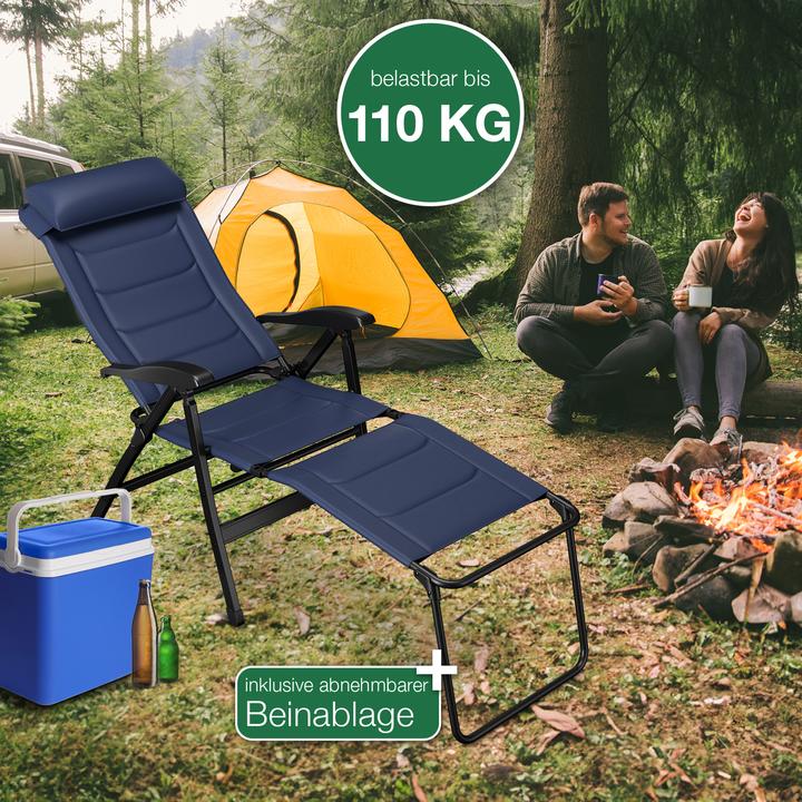 Produktbild Aktivshop Klappstuhl aktiv Camping mit Beinauflage