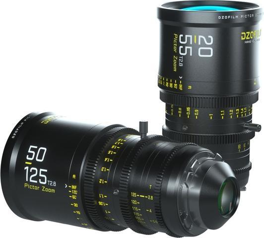 Image du produit Dzofilm Kit 2 objectifs Pictor Zoom (50-125/20-55 T2.8) (PL, Canon EF, APS-C / DX)