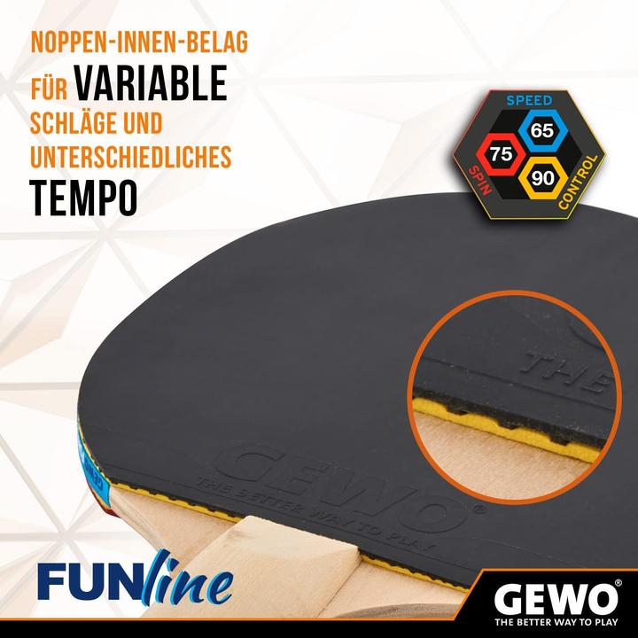 Immagine prodotto Gewo Set da ping pong Double Fun