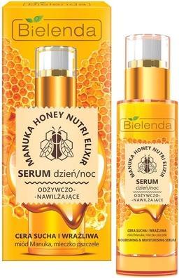 Bielenda Manuka Honey Nutri Elixir Face Serum Nourishing and Moisturizing 30g