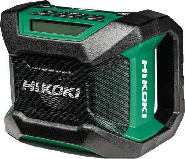 Hikoki UR18DA Akku Baustellenradio (DAB+, Bluetooth) 18V+MV (Basic/Karton) (AM, FM, Bluetooth)