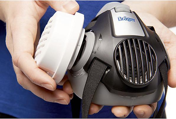 Image du produit L+D Demi-masque X-plore® 3300, corps du masque en TPE souple, taille M. (Pas de classe de protection officielle, 1 x)