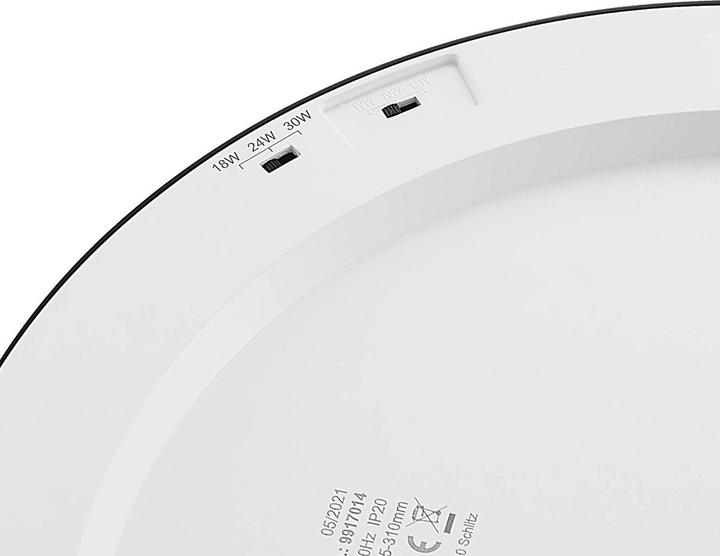 Immagine prodotto Prios Lampada da soffitto Aureka LED, da incasso, 33 cm (2700 lm, G24d)