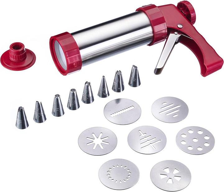 Westmark Pastry press and garnishing syringe (Biscuit press, 250 ml)