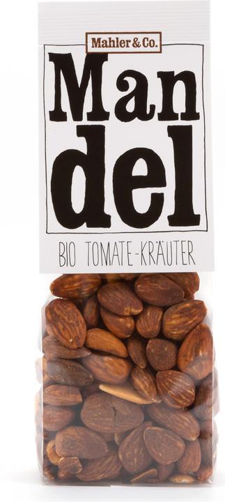 Actual product image Mahler & Co. Bag organic almonds flavored tomato herbs 140g (140 g)