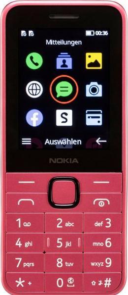 Produktbild Nokia 225 4G (2024) (2.40", 0.30 Mpx, 4G)