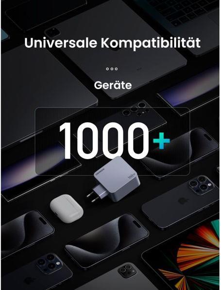 Actual product image Ugreen Nexode Pro (160 W)