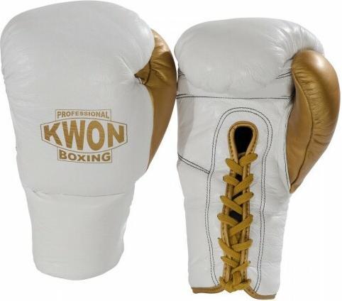 Produktbild Kwon Professional Boxing Boxhandschuhe aus Leder mit Schnürung (10 OZ, 10)