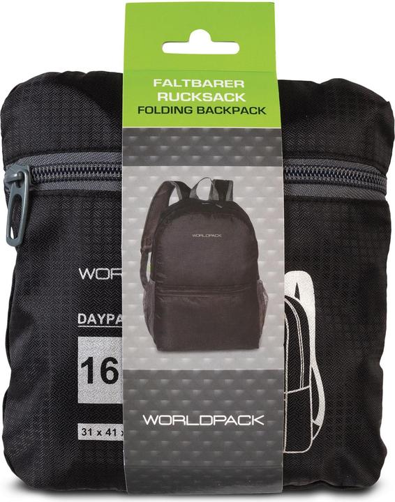 Produktbild Worldpack Faltbarer Rucksack 41 cm (15 l)