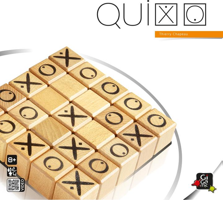 Actual product image Gigamic Quixo Classic (German, French, English, Italian)