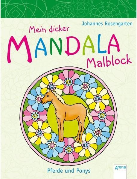 Chevaux et poneys mandalas