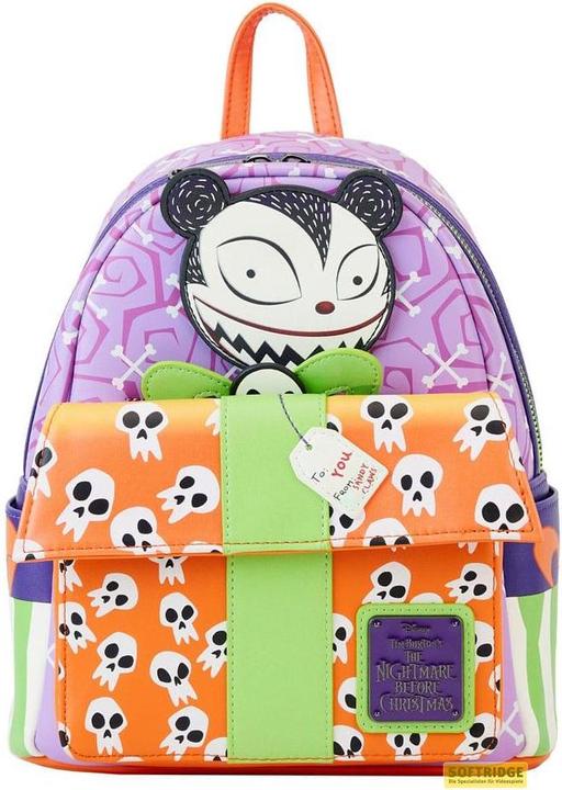 Image du produit Loungefly L'étrange Noël de Mr Jack par sac à dos Scary Teddy Present