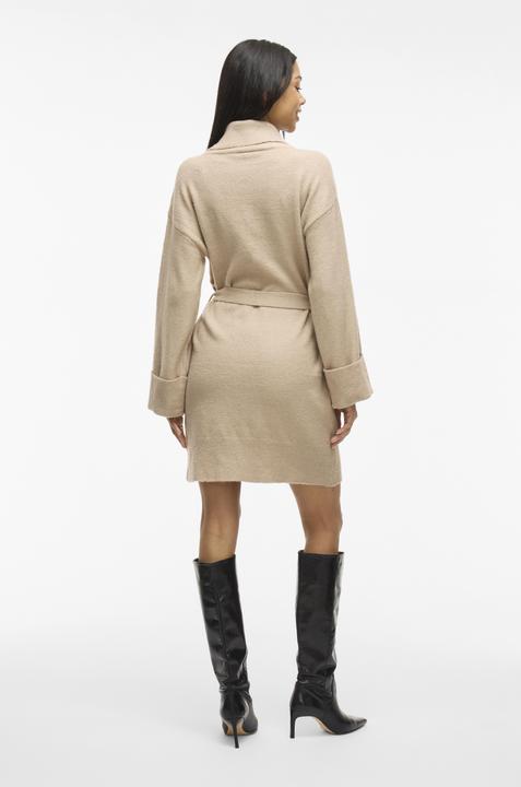Image du produit Vila Robe en maille avec ceinture à nouer (L)