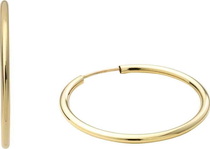 Produktbild Favs Creolen (375er Gelbgold)