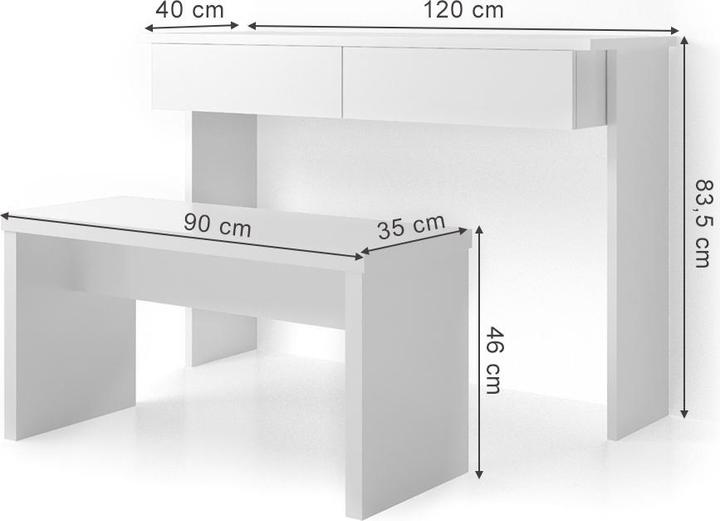 Actual product image Vicco Azur (120 x 84 x 40 cm)